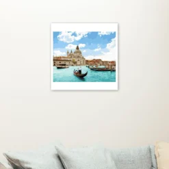 Venetie - varen als sfeerimpressie aan de muur