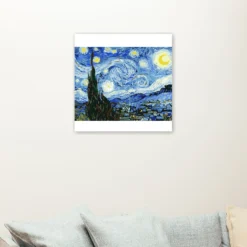 De Sterrennacht Van Gogh schilderij als sfeerimpressie aan de muur