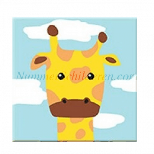 kinderen giraffe