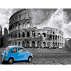 Rome - Blauwe mini