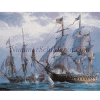 Amerikaans schip op zee