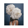 Witte bloemen lichaam