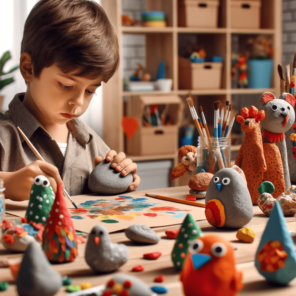 Creatief Bezig Zijn Met Kinderen Knutselen Stimuleert De Groei En Ontwikkeling Van Je Kind