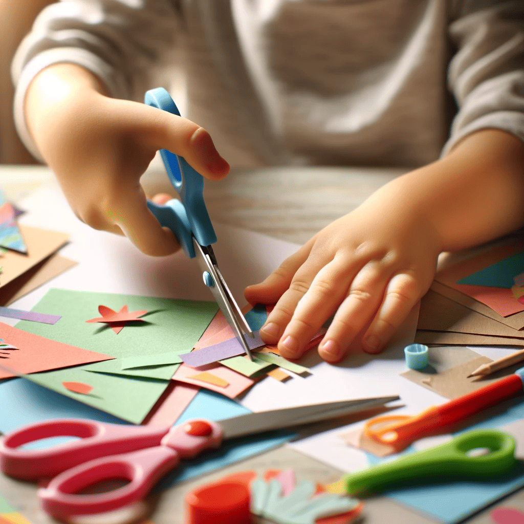 Creatief Bezig Zijn Met Kinderen Knutselen Stimuleert De Groei En Ontwikkeling Van Je Kind