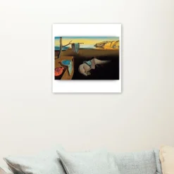 Dalí – De Volharding Der Herinnering als sfeerimpressie aan de muur