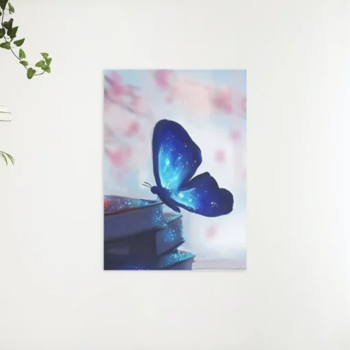 Schilderen op nummer – Blauwe vlinder – SEOS Shop ®