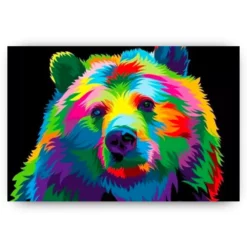 Schilderen op nummer – Kleurrijke beer – SEOS Shop ®