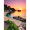 5D Schilderen op nummer – Zee strand en zonsondergang – SEOS Shop ®