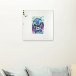 Lilo Stitch als sfeerimpressie aan de muur