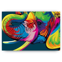Schilderen op nummer – Abstracte Olifant – SEOS Shop ®