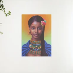 Schilderen op nummer – Afrikaans mooi meisje – SEOS Shop ®