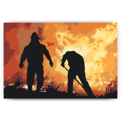 Schilderen op nummer – Brandweermannen in actie – SEOS Shop ®