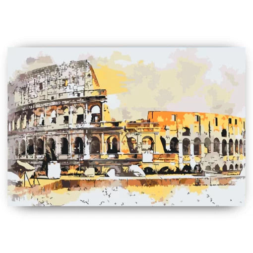 Schilderen op nummer – Colosseum illustraties – SEOS Shop ®