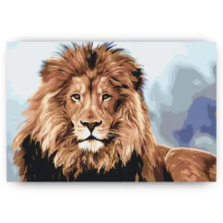 Schilderen op nummer - De leeuw, koning der beesten – SEOS Shop ®