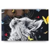 Schilderen op nummer – Een kat tussen de vlinders – SEOS Shop ®