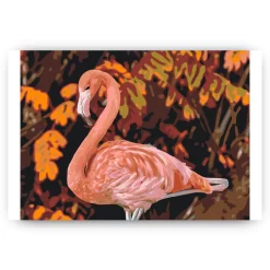 Schilderen op nummer – Flamingo in de natuur – SEOS®