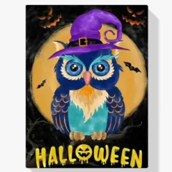 Schilderen op nummer – Halloween Uil – SEOS Shop ®