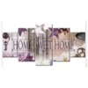 Schilderen op nummer – Home Sweet Home Natural Look 5 luik – SEOS Shop ®