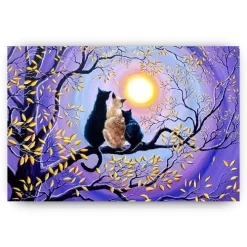 Schilderen op nummer – Katten in het maanlicht – SEOS Shop ®