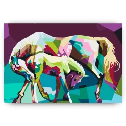 Schilderen op nummer – Kleurrijke paarden – SEOS Shop ®