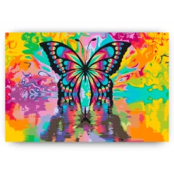 Schilderen op nummer – Kleurrijke vlinder – SEOS Shop ®
