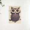 Schilderen op nummer – Koffieboon Uil – SEOS Shop ®