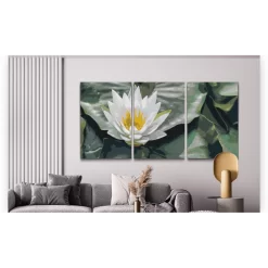 Schilderen op nummer – Lotus, symbool van wijsheid (Set van 3) – SEOS Shop ®
