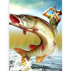 Schilderen op nummer – Mannen vangen vis – SEOS Shop ®