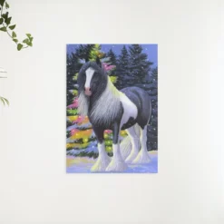 Schilderen op nummer – Paard in de sneeuw – SEOS Shop ®