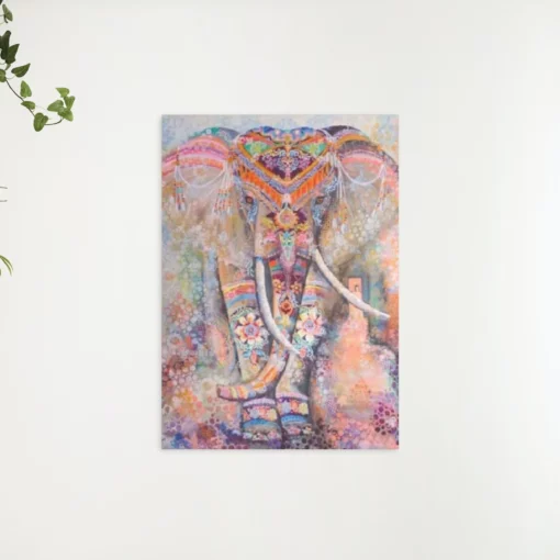 Schilderen op nummer – Pakket Kleurrijk olifant – SEOS Shop ®