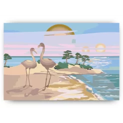Schilderen op nummer – Pelikanen op het strand – SEOS Shop ®