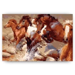 Schilderen op nummer – Racende paarden – SEOS Shop ®