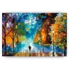 Schilderen op nummer – Romantische wandeling in de regen – SEOS Shop ®