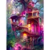 Schilderen op nummer – Roze Boom Huis – SEOS Shop ®