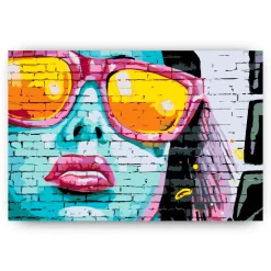 Schilderen op nummer – Vrouw met roze bril – SEOS Shop ®