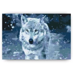 Schilderen op nummer – Wolf roofdier – SEOS Shop ®