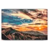 Schilderen op nummer – Zonsondergang boven de bergen – SEOS Shop ®