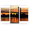 Schilderen op nummer – Zonsondergang in de stad (set van 3) – SEOS Shop ®