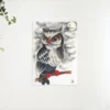 Schilderen op nummer – Zwarte en witte uil – SEOS Shop ®