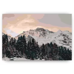 Schilderen op nummer – Zwitserse Alpen Jungfrau – SEOS Shop ®