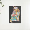 Schilderen op nummer – Bloem kat – SEOS Shop ®