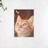 Schilderen op nummer – Bruine Poes met Blauwe Vlinder – SEOS Shop ®