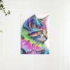 Schilderen op nummer – Kat in verschillende kleuren – SEOS Shop ®