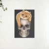 Schilderen op nummer – Kat op de schedel – SEOS Shop ®