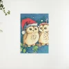 Schilderen op nummer – Kerst uilen – SEOS®