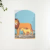 Schilderen op nummer – Leeuw met welp – SEOS Shop ®