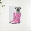 Schilderen op nummer – Mopshond in rubberen laarzen – SEOS Shop ®