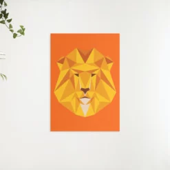 Schilderen op nummer – Polygoon Leeuwenkop – SEOS Shop ®