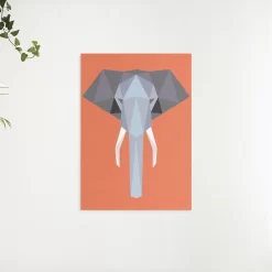Schilderen op nummer – Polygoon olifant – SEOS Shop ®