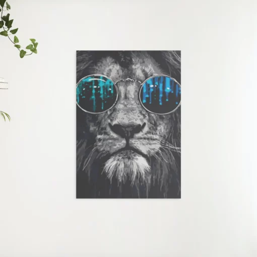 Schilderen op nummer – Stijlvolle leeuw – SEOS Shop ®